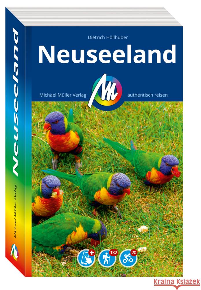 MICHAEL MÜLLER REISEFÜHRER Neuseeland Höllhuber, Dietrich, Menzel, Jenny 9783956549359 Michael Müller Verlag - książka