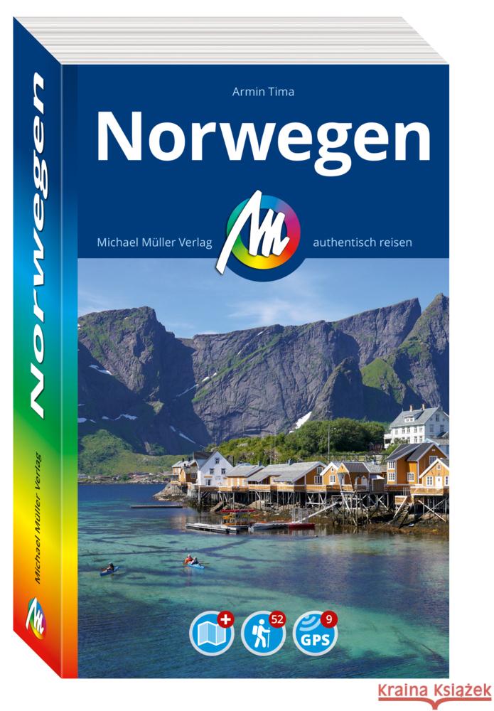 MICHAEL MÜLLER REISEFÜHRER Norwegen, m. 1 Karte Tima, Armin 9783966854061 Michael Müller Verlag - książka