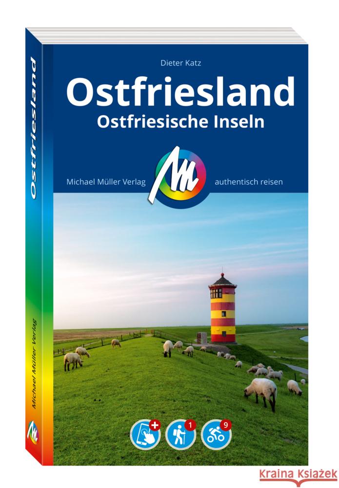 MICHAEL MÜLLER REISEFÜHRER Ostfriesland & Ostfriesische Inseln Katz, Dieter 9783966853989 Michael Müller Verlag - książka