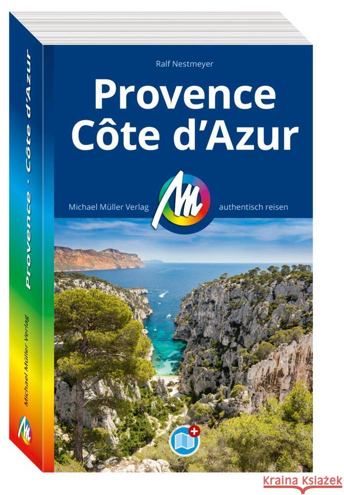 MICHAEL MÜLLER REISEFÜHRER Provence & Côte d'Azur, m. 1 Karte Nestmeyer, Ralf 9783966854085 Michael Müller Verlag - książka