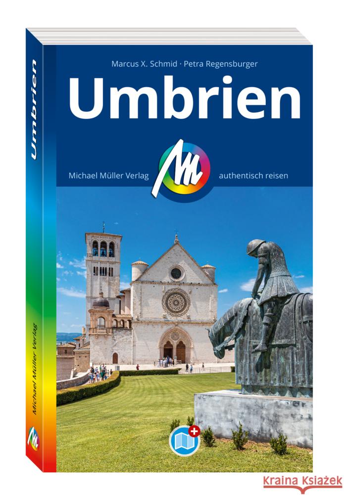 MICHAEL MÜLLER REISEFÜHRER Umbrien, m. 1 Karte Schmid, Marcus X., Regensburger, Petra 9783966854016 Michael Müller Verlag - książka