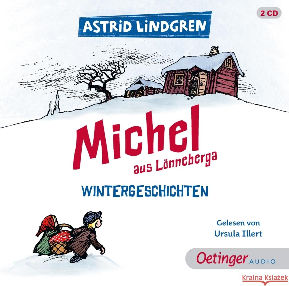 Michel aus Lönneberga. Wintergeschichten, 2 Audio-CD Lindgren, Astrid 9783837393880 Oetinger Media - książka