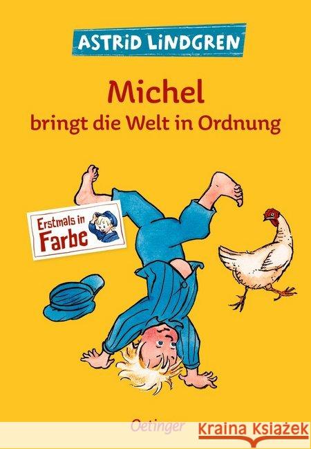 Michel bringt die Welt in Ordnung Lindgren, Astrid 9783789109959 Oetinger - książka