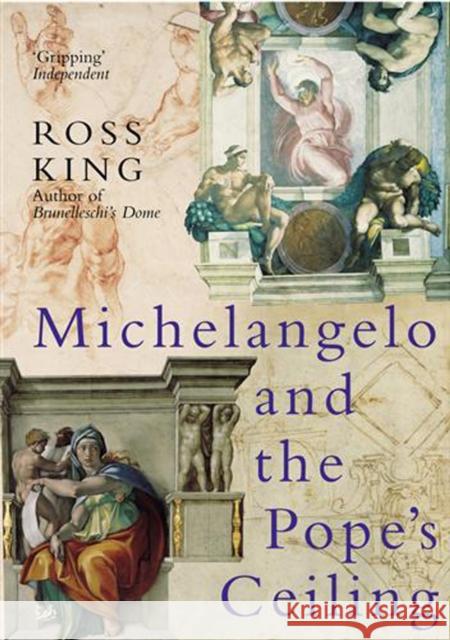 Michelangelo And The Pope's Ceiling Ross King 9781844139323 Vintage Publishing - książka