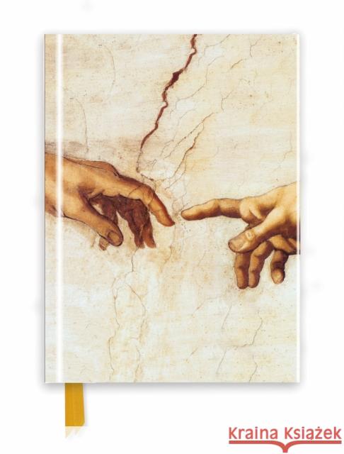 Michelangelo: Creation Hands (Foiled Journal) Flame Tree Studio 9781786641144 Flame Tree Publishing - książka