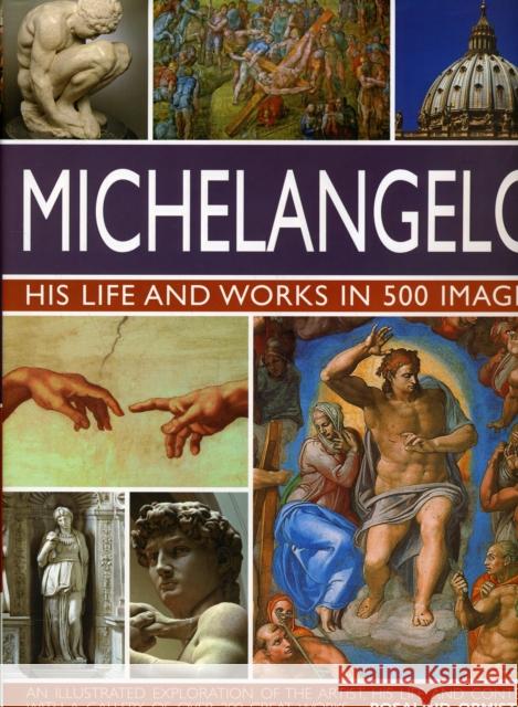 Michelangelo: His Life & Works In 500 Images Rosalind Ormiston 9780754820772 Anness Publishing - książka