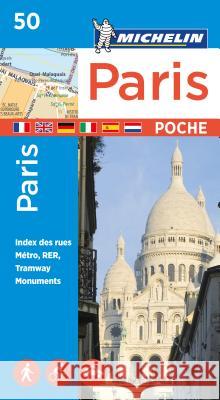 Michelin Karte Paris Pocket Plan : Stadtplan 1:20.000  9782067211520 Michelin Travel Publications - książka
