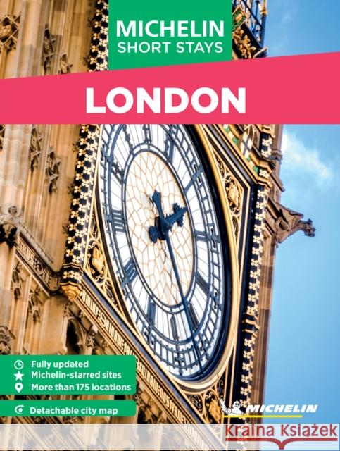 Michelin Travel Guides Short Stays: London: Fully Updated and Includes Detachable Map Michelin Editions 9781419784262 Abrams Books - książka