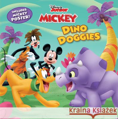 Mickey Mouse Funhouse Dino Doggies Disney Books                             Disney Storybook Art Team 9781368069755 Disney Press - książka