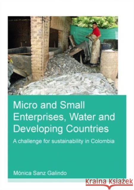Micro and Small Enterprises, Water and Developing Countries: A Challenge for Sustainability in Colombia Sanz Galindo, Gloria Ana María Mónica 9781138027695 CRC Press - książka