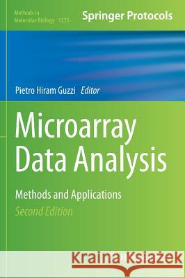 Microarray Data Analysis: Methods and Applications Guzzi, Pietro Hiram 9781493931729 Humana Press - książka