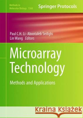 Microarray Technology: Methods and Applications Li, Paul C. H. 9781493931354 Humana Press - książka