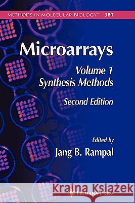 Microarrays: Volume I: Synthesis Methods Rampal, Jang B. 9781617376634 Springer - książka