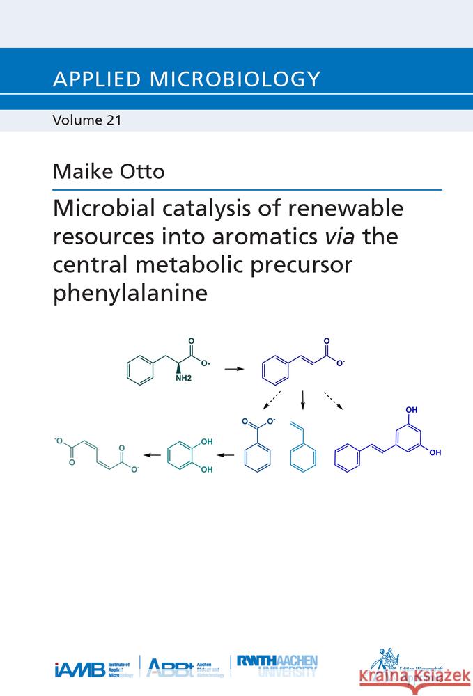 Microbial catalysis of renewable resources into aromatics via the central metabolic precursor phenylalanine Otto, Maike 9783863598624 Apprimus Verlag - książka