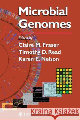 Microbial Genomes Karen E. Nelson Timothy D. Read Claire M. Fraser 9781588291899 Humana Press - książka