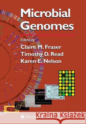Microbial Genomes Claire M. Fraser Timothy Read Karen E. Nelson 9781617374111 Springer - książka