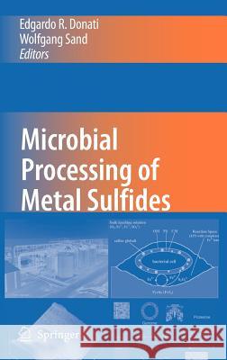Microbial Processing of Metal Sulfides Donati                                   Edgardo R. Donati Sand Wolfgang 9781402055881 Springer - książka