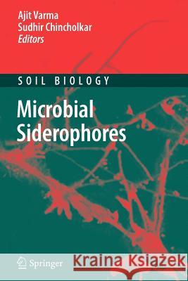 Microbial Siderophores Ajit Varma 9783642090257 Not Avail - książka