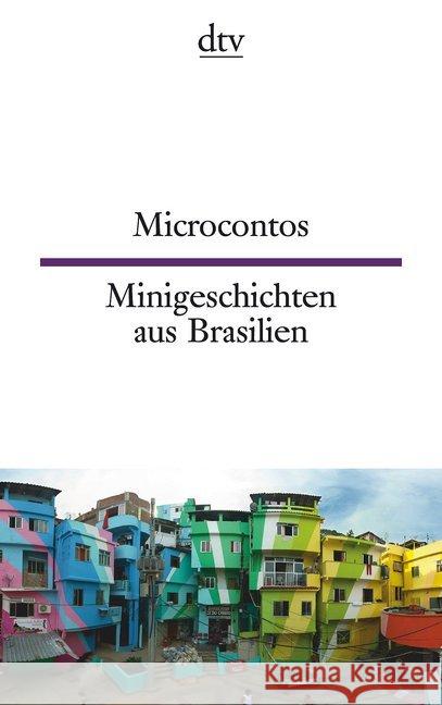 Microcontos - Minigeschichten aus Brasilien : Portugiesisch-Deutsch  9783423095181 DTV - książka