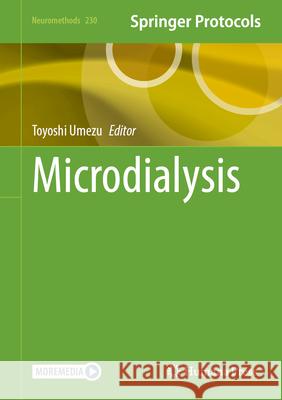 Microdialysis Toyoshi Umezu 9781071651216 Humana - książka
