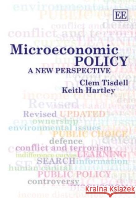 Microeconomic Policy: A New Perspective  9781852785567 Edward Elgar Publishing Ltd - książka