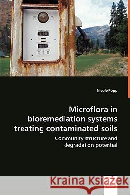 Microflora in bioremediation systems treating contaminated soils Popp, Nicole 9783639065244 VDM VERLAG DR. MULLER AKTIENGESELLSCHAFT & CO - książka