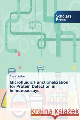 Microfluidic Functionalization for Protein Detection in Immunoassays Asiaei Sasan 9783639711578 Scholars' Press - książka