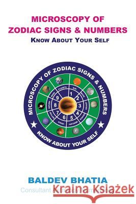 Microscopy of Zodiac Signs and Numbers: Know About Yourself Bhatia, Baldev 9781482852073 Partridge India - książka