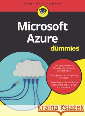 Microsoft Azure f&uuml;r Dummies Frank Geisler, Benjamin Kettner 9783527718351  - książka