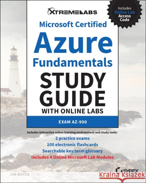 Microsoft Certified Azure Fundamentals Study Guide with Online Labs Jim Boyce 9781119841555 Sybex - książka