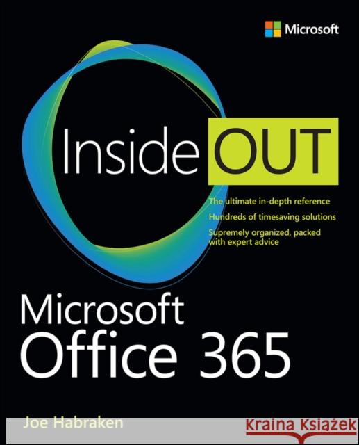 Microsoft Office Inside Out (Office 2021 and Microsoft 365) Joe Habraken 9780137564095 Pearson Education (US) - książka