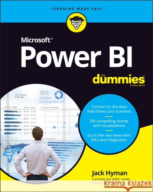 Microsoft Power BI For Dummies Jack A. Hyman 9781119824879 John Wiley & Sons Inc - książka