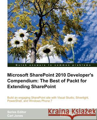 Microsoft Sharepoint 2010 Developer's Compendium: The Best of Packt for Extending Sharepoint Jones, Carl 9781849686808 Packt Publishing - książka