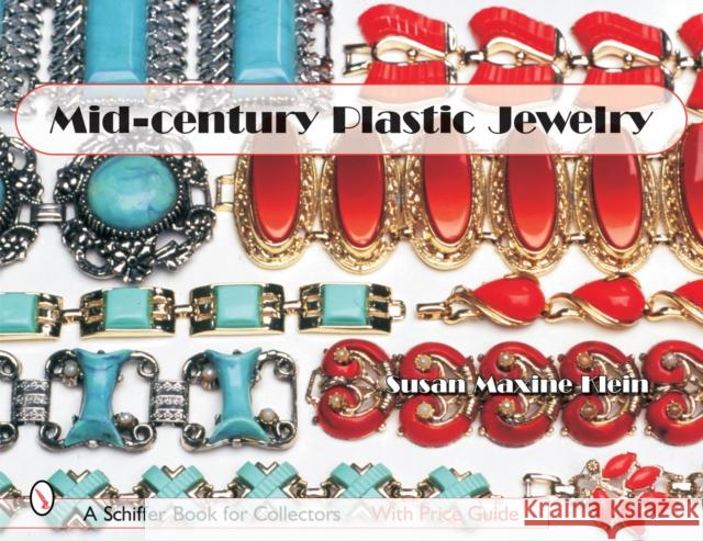 Mid-Century Plastic Jewelry Klein, Susan Maxine 9780764322341 Schiffer Publishing - książka