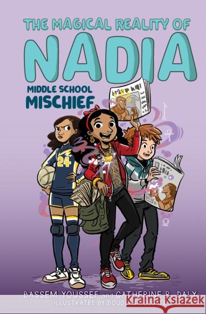 Middle School Mischief (the Magical Reality of Nadia #2) Youssef, Bassem 9781338572292 Scholastic Inc. - książka