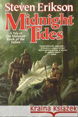 Midnight Tides: Book Five of the Malazan Book of the Fallen Steven Erikson 9780765316516 Tor Books - książka