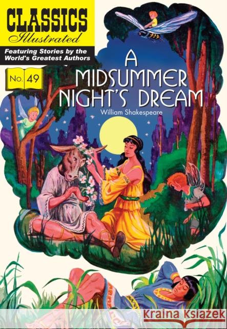 Midsummer Night's Dream, A William Shakespeare 9781910619926 Classics Illustrated Comics - książka
