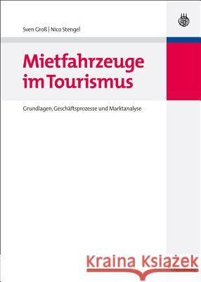 Mietfahrzeuge im Tourismus Sven Groß, Nico Stengel 9783486597745 Walter de Gruyter - książka