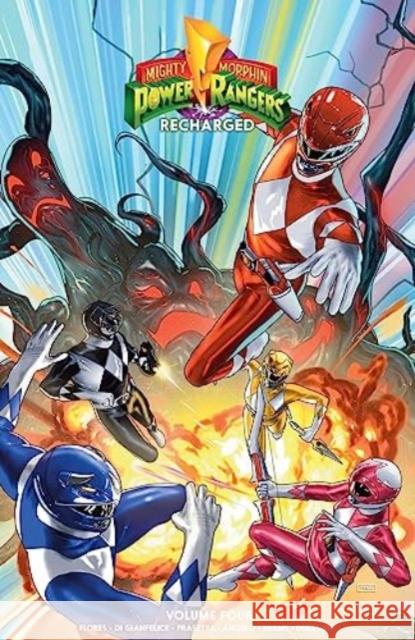 Mighty Morphin Power Rangers: Recharged Vol. 4 Melissa Flores Simona D 9781608861576 Boom! Studios - książka