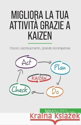 Migliora la tua attivita grazie a Kaizen: Piccoli cambiamenti, grandi ricompense Antoine Delers   9782808065108 5minutes.com - książka