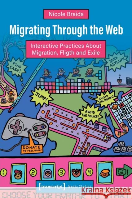 Migrating Through the Web: Interactive Practices about Migration, Flight and Exile  9783837660395 Transcript Verlag - książka