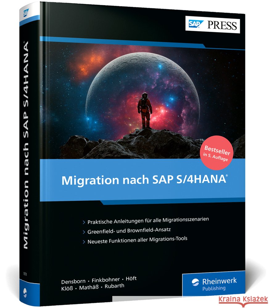 Migration nach SAP S/4HANA Densborn, Frank, Finkbohner, Frank, Höft, Martina 9783367105786 SAP PRESS - książka