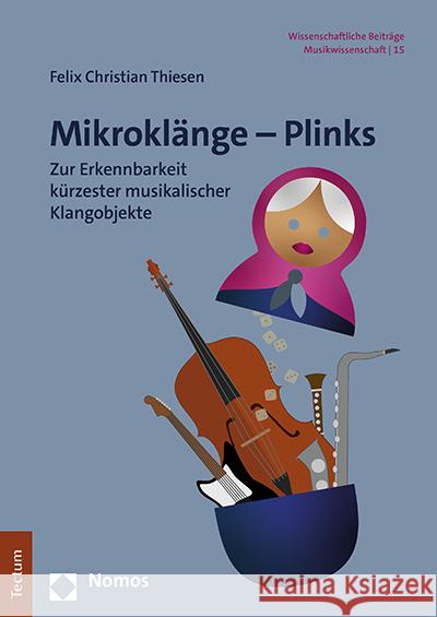 Mikroklange - Plinks: Zur Erkennbarkeit Kurzester Musikalischer Klangobjekte Felix Christian Thiesen 9783828845886 Tectum - książka