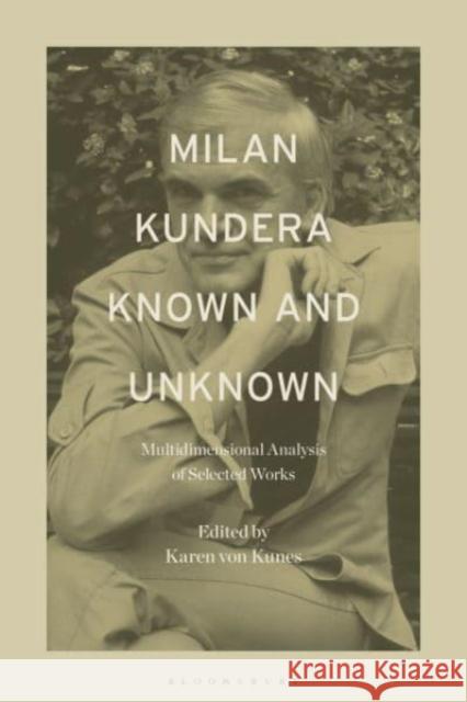 Milan Kundera Known and Unknown  9798765109458 Bloomsbury Publishing USA - książka