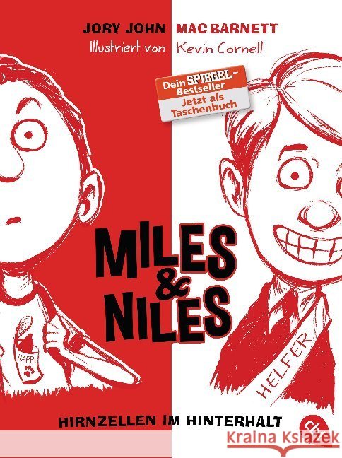 Miles & Niles - Hirnzellen im Hinterhalt John, Jory; Barnett, Mac 9783570312834 cbt - książka