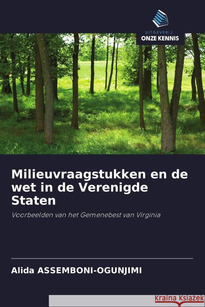 Milieuvraagstukken en de wet in de Verenigde Staten Assemboni-Ogunjimi, Alida 9786202973748 Uitgeverij Onze Kennis - książka