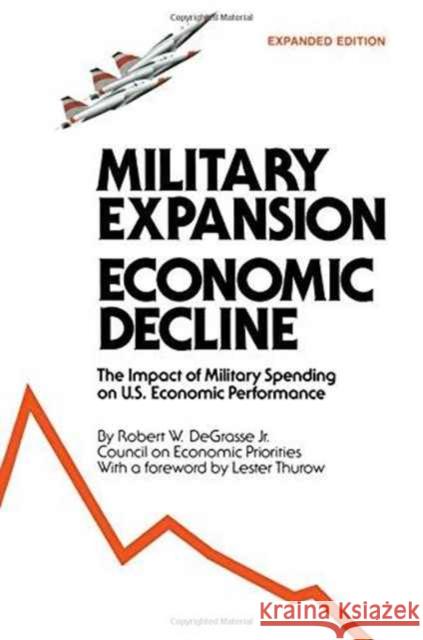 Military Expansion, Economic Decline: Impact of Military Spending on United States Economic Performance R. W. Degrasse 9780873322584 Routledge - książka