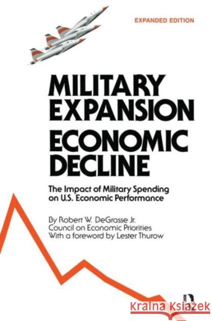 Military Expansion, Economic Decline: Impact of Military Spending on United States Economic Performance Degrasse, R. W. 9780873322607 M.E. Sharpe - książka
