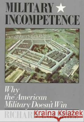 Military Incompetence Richard A. Gabriel 9780374521370 Farrar Straus Giroux - książka