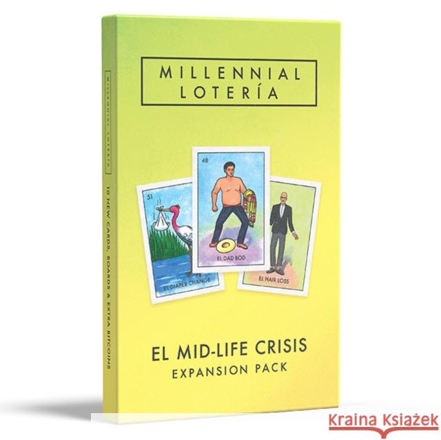Millennial Lotería: El Midlife Crisis Expansion Pack Alfaro, Mike 9781958803066 Blue Star Press - książka